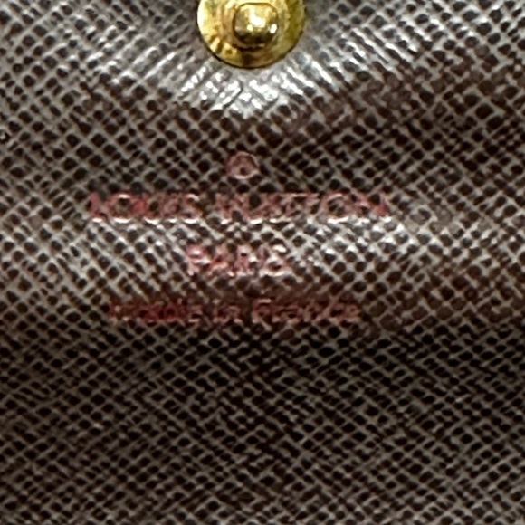 Authentic LOUIS VUITTON Sarah Wallet Damier Ebene - Picture 7 of 14